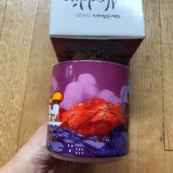 Vtg NIB Mint Walt Disney ALADDIN 1996 Ceramic Mug - Picture 7 of 8